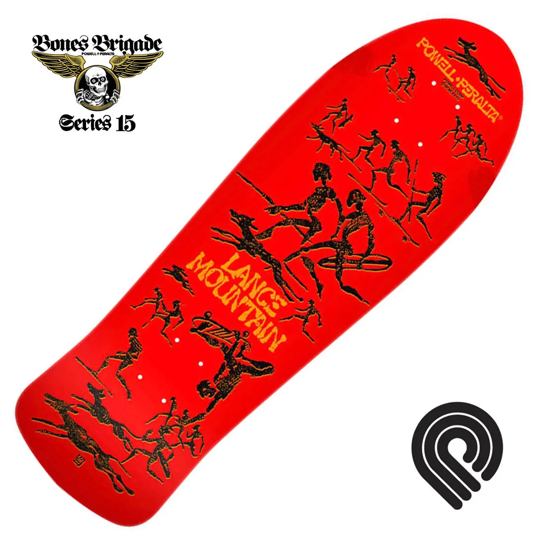 Powell Peralta Bb Mountain 15Th Series Deck - Red 1