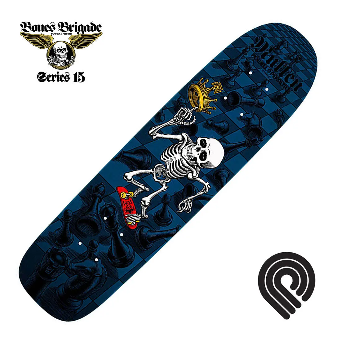 Powell Peralta Bb Mullen 15Th Series Deck - Navy 1