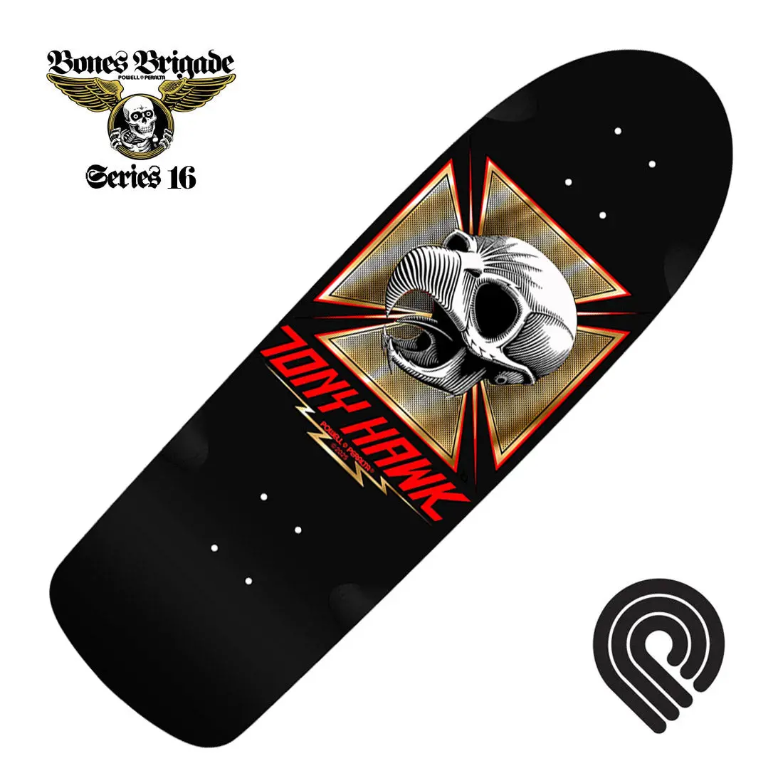 Powell Peralta Bb Hawk 16Th Series Deck - Hotrod 1