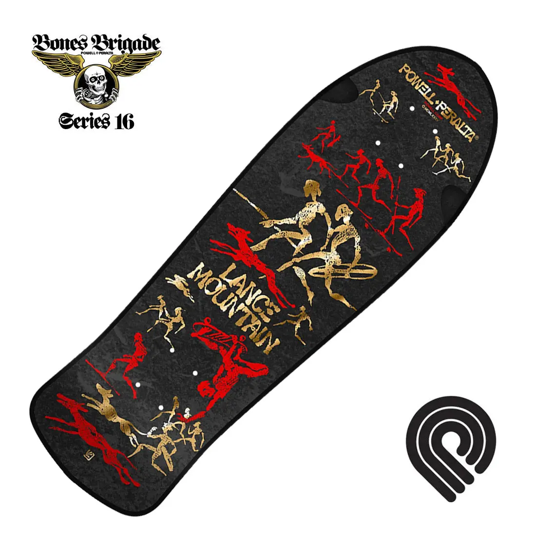 Powell Peralta Bb Mountain 16Th Series Deck - Hotrod 1
