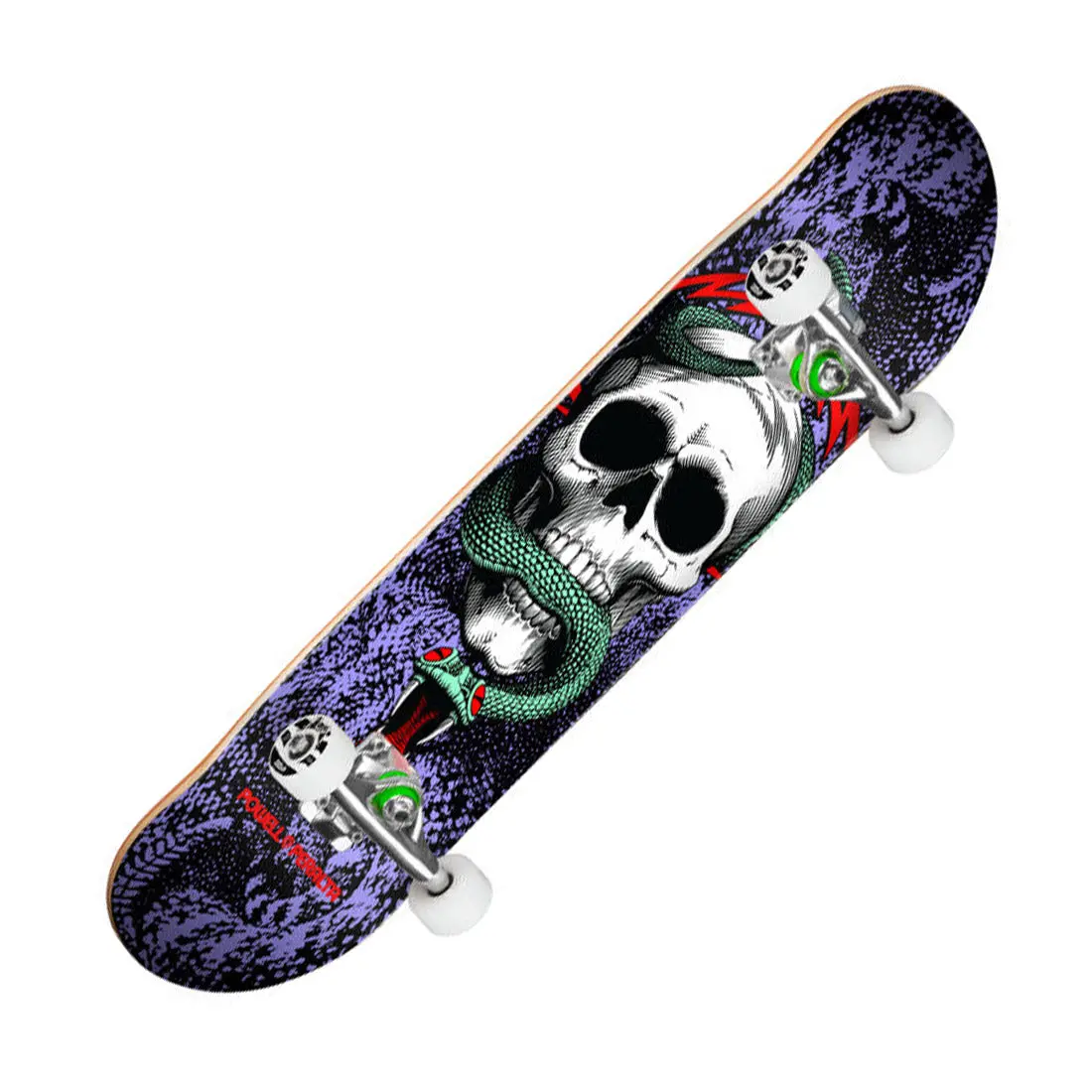 Powell Peralta Skull & Snake 7.75 Complete - Black/Purple 1