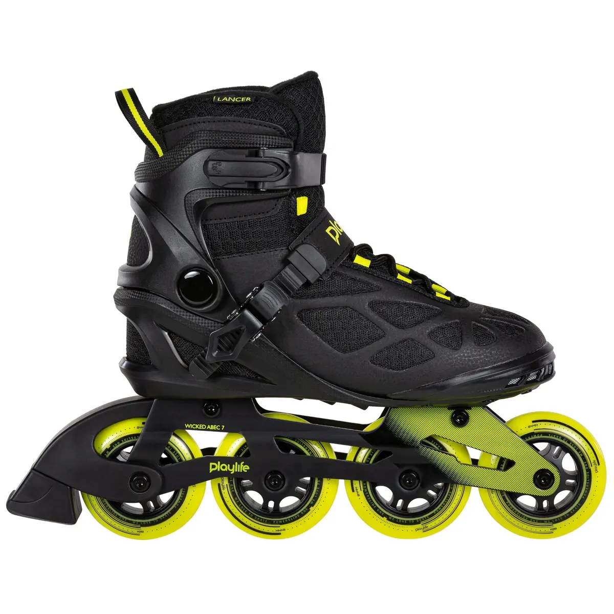 Playlife Lancer 84 Skate - Black/Yellow 1