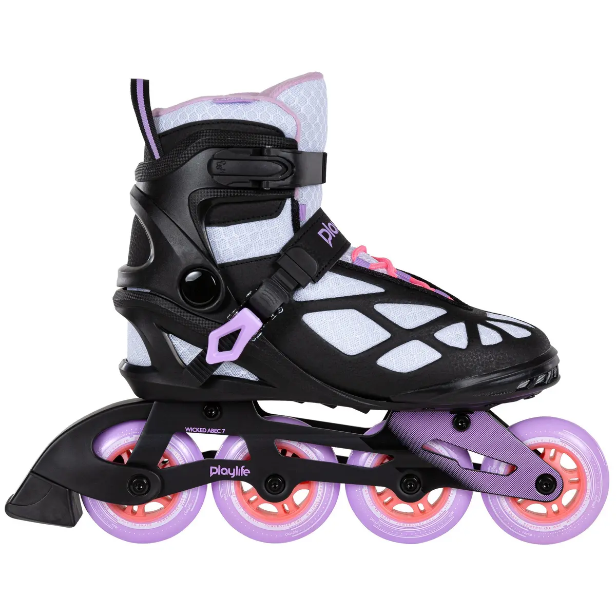 Playlife Lancer 84 Skate - White/Purple 1