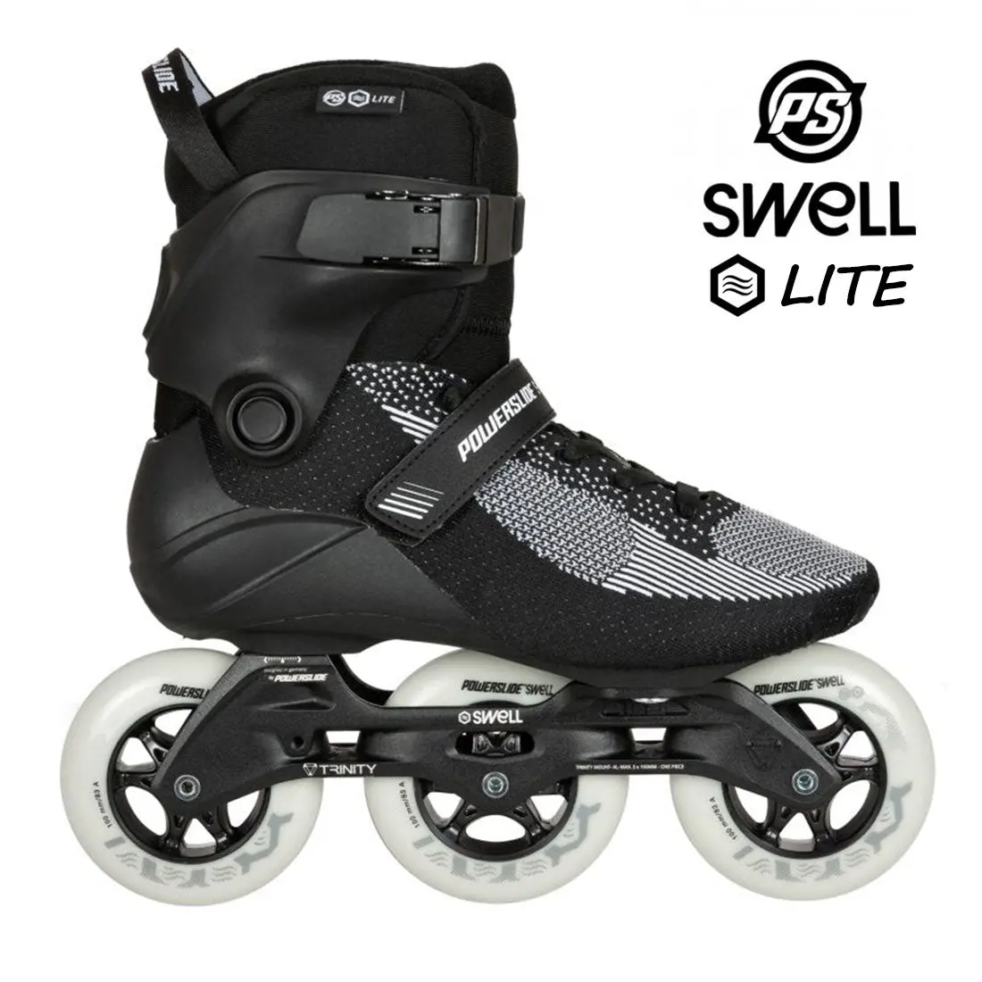 Powerslide Swell Lite 100 - Black 1
