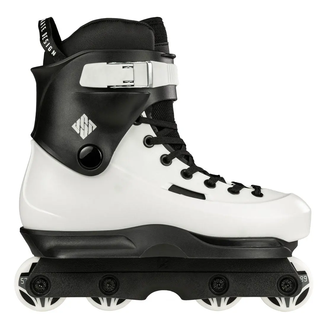 Usd Sway 57 Skate - White/Black 1