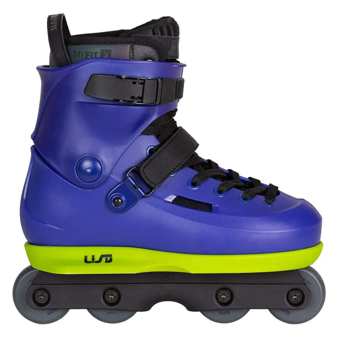 Usd Sway Carlos Bernal Skate - Blue/Neon Green 1