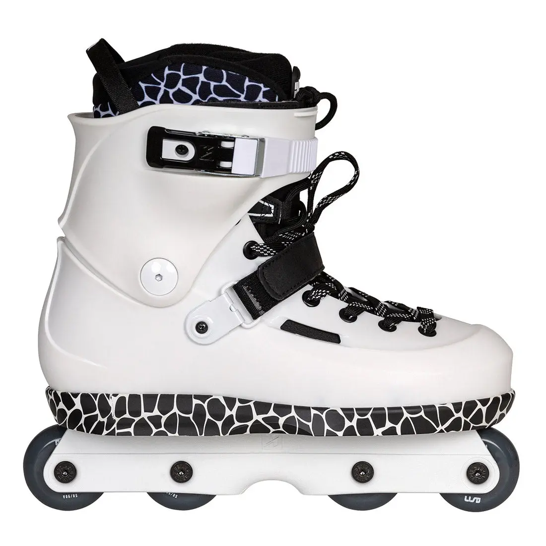 Usd Sway Farmer Pro Skate - White/Black 1
