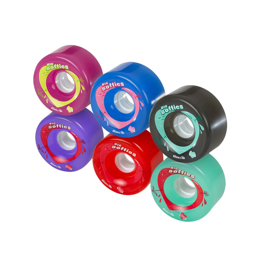 Chaya Big Softies 65Mm 78A 4Pk 1