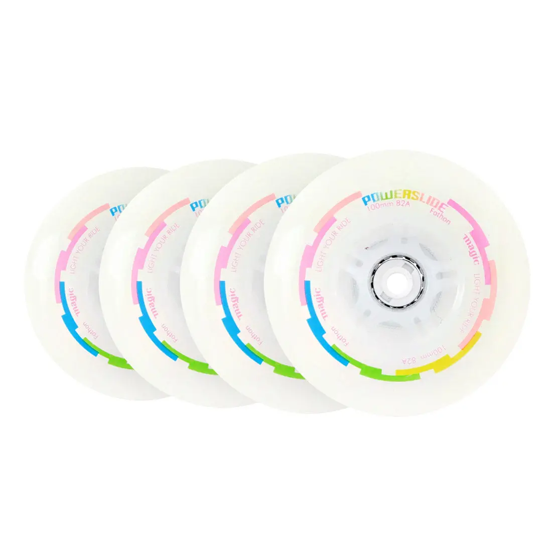 Powerslide Fothon Led Wheels 4Pk - Magic 1