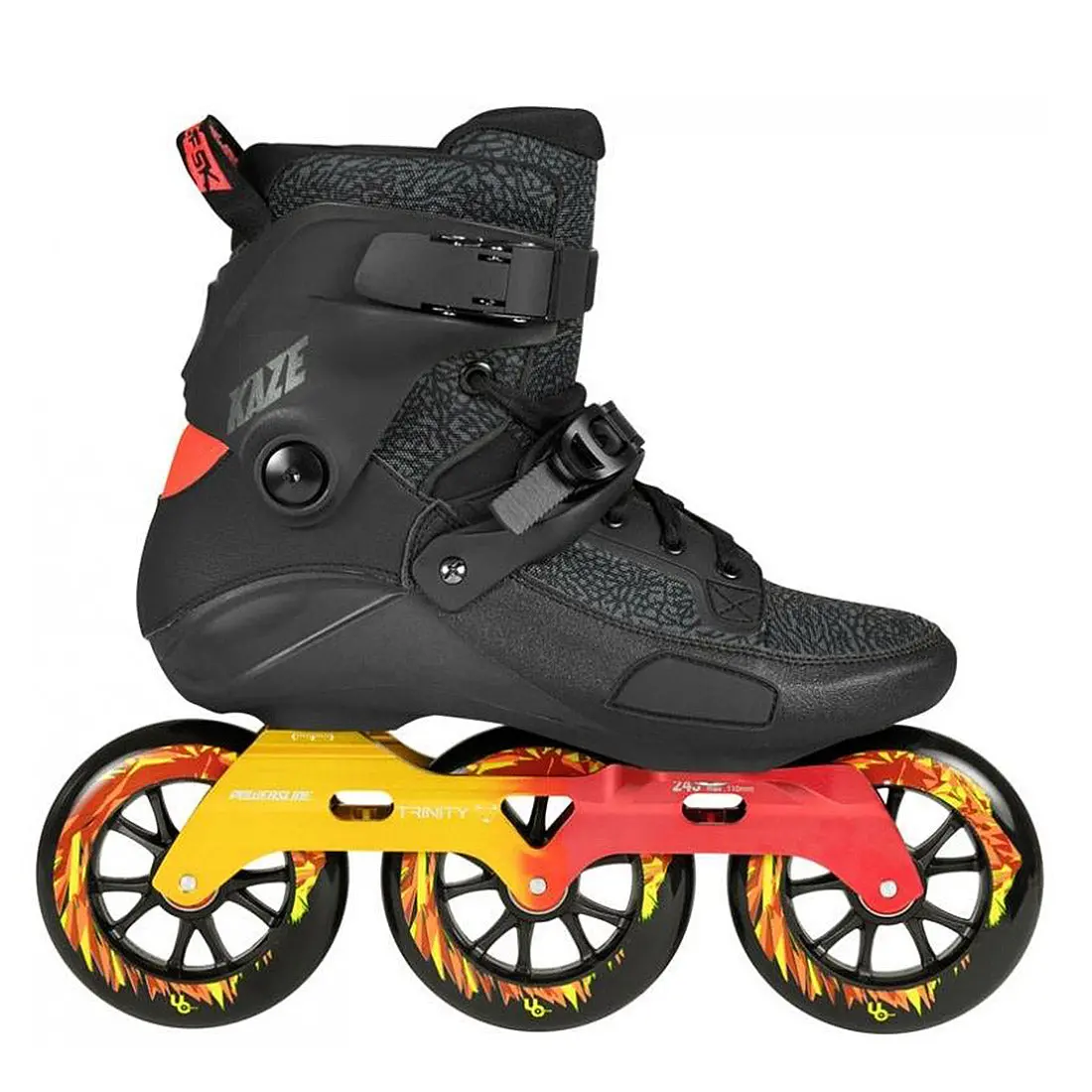 Powerslide Kaze Supercruiser 110 - Black/Red 1