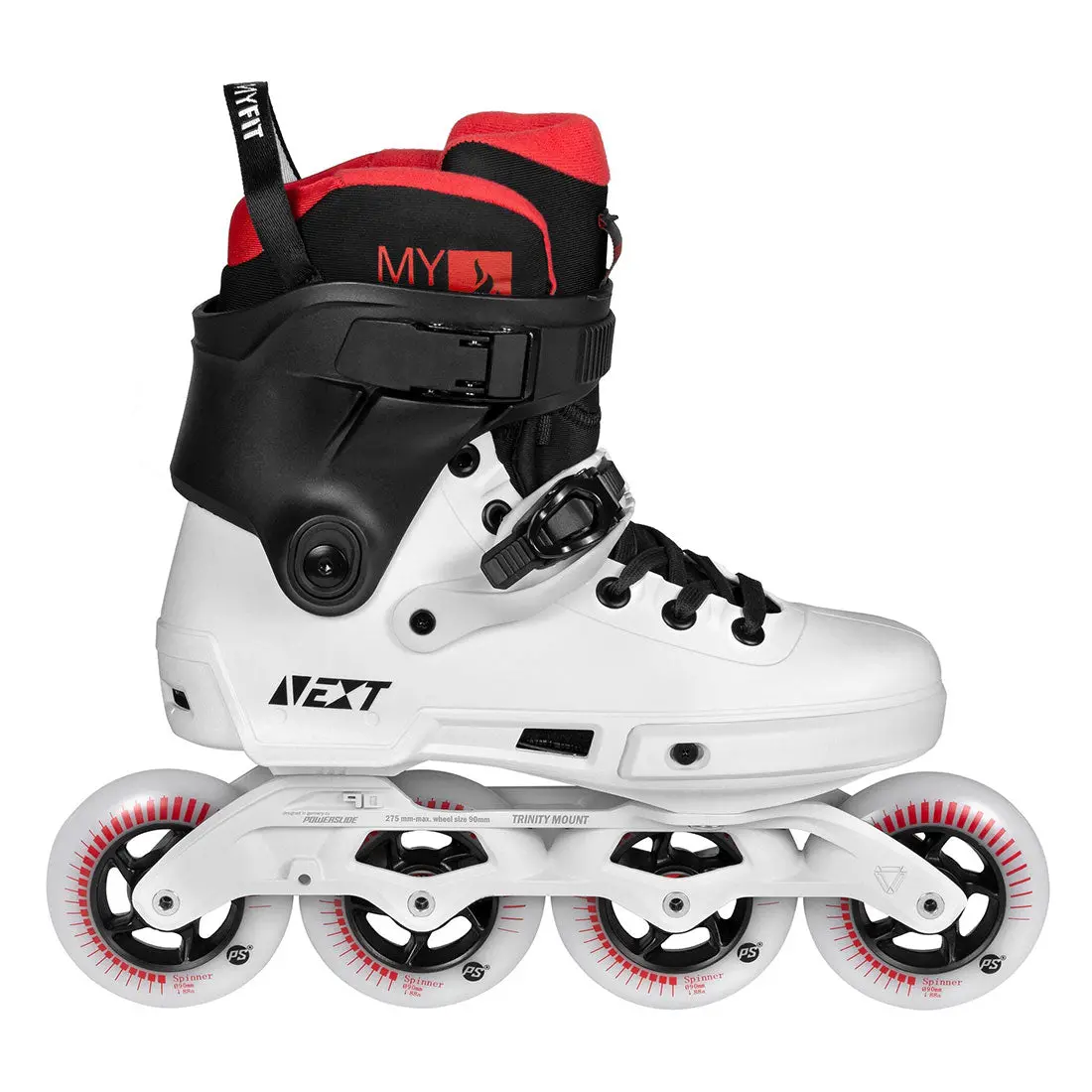 Powerslide Next 90 - Black/White 1
