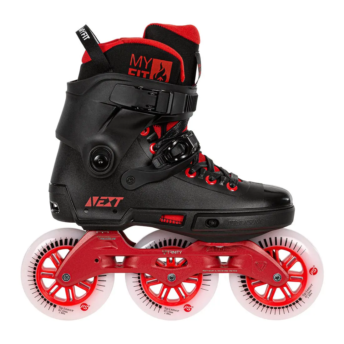 Powerslide Next 110 - Black/Red 1