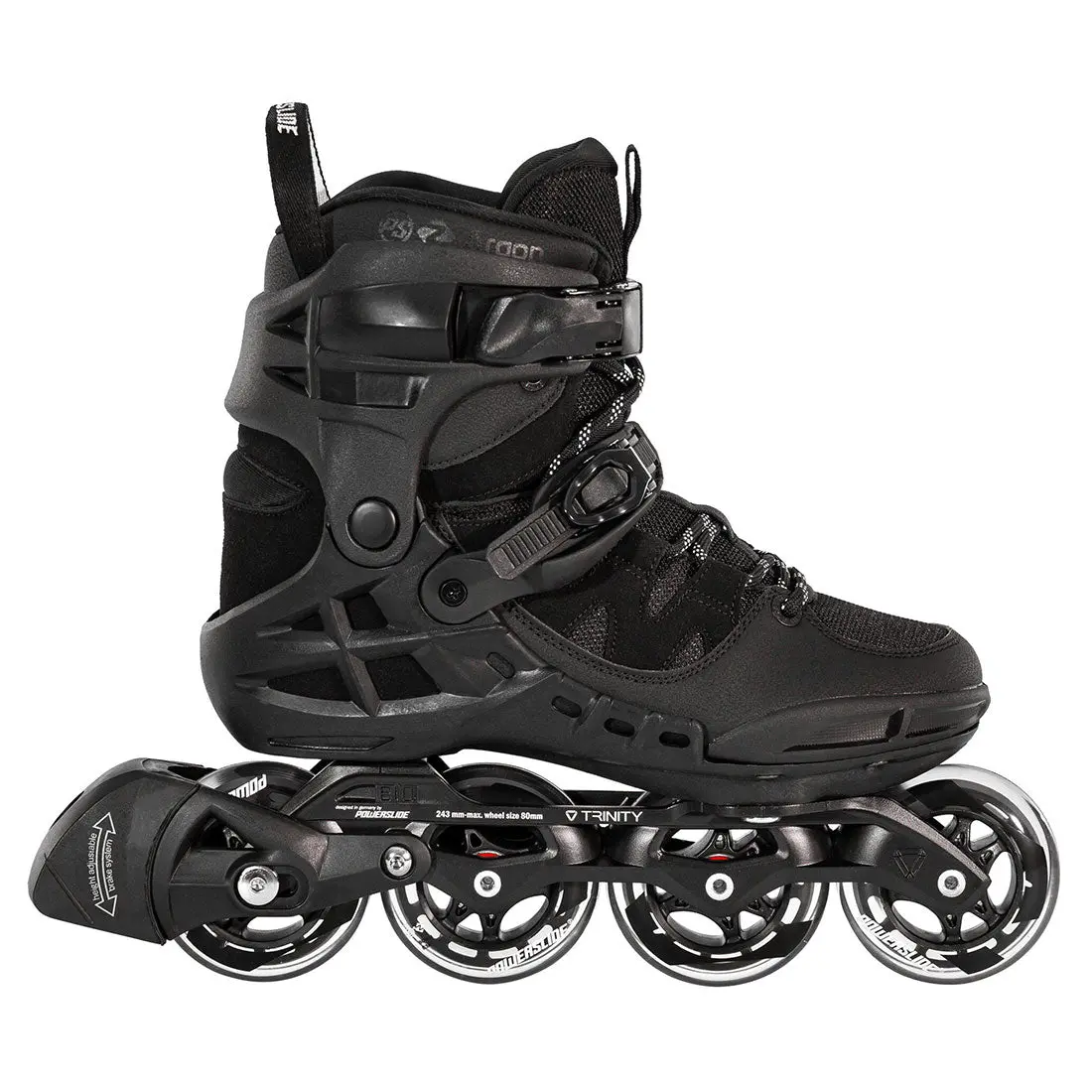 Powerslide Phuzion Argon 80 Black 1