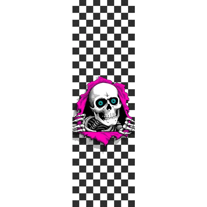 Powell Ripper Grip Tape - Black And White 1