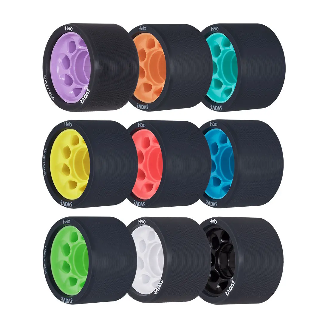 Radar Halo 59X38mm Wheels 4Pk 1