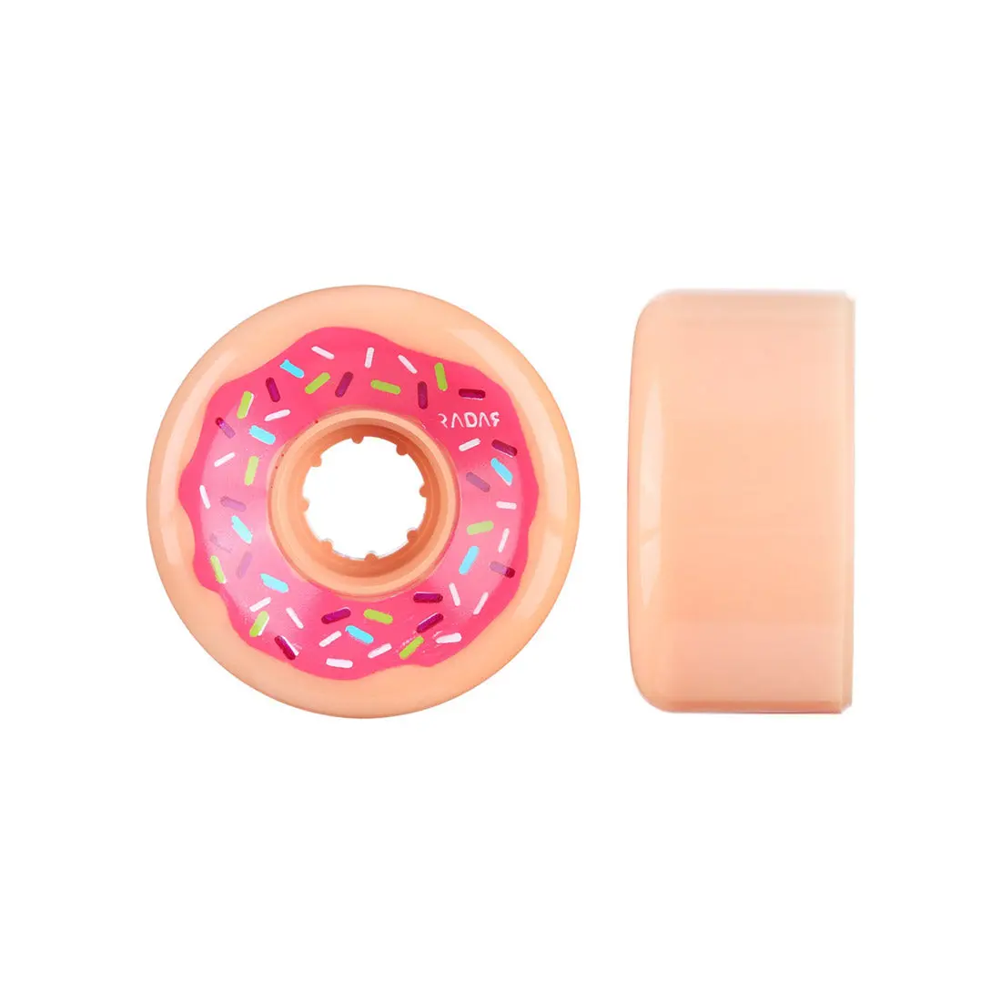 Radar Donut 62Mm 78A Wheels 4Pk - Pink Sprinkle 1