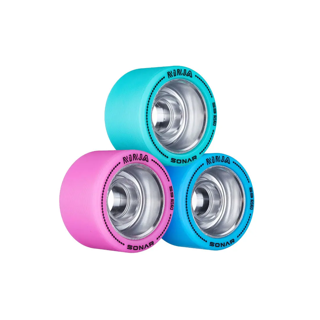 Sonar Ninja Agile 59X38mm Wheels 4Pk 1