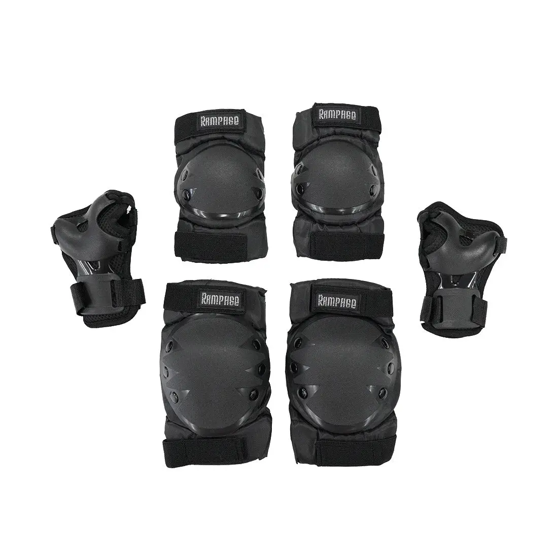 Rampage Protective Tripack - Black 1