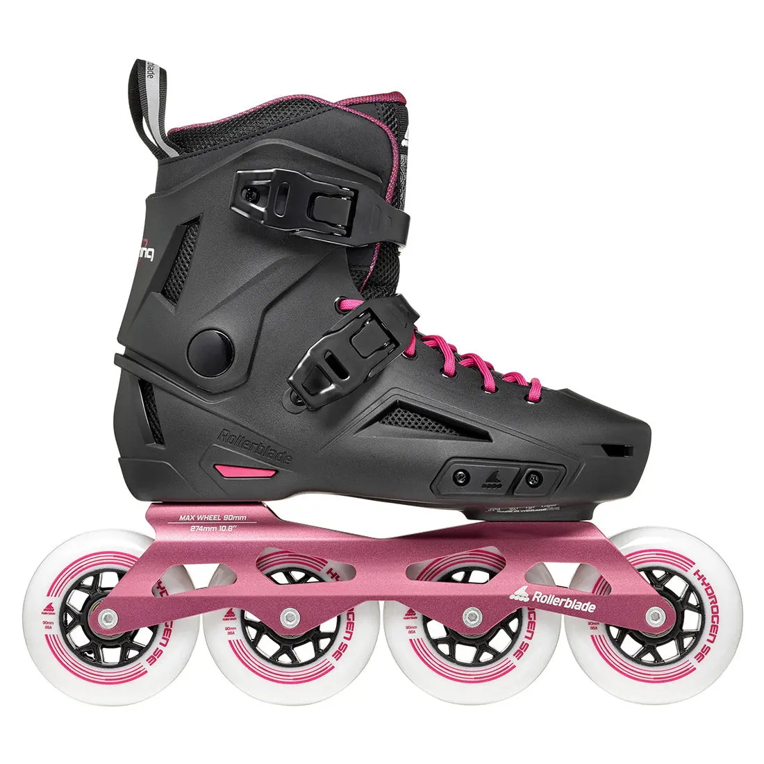 Rollerblade Lightning 90 W - Black/Sangria 1