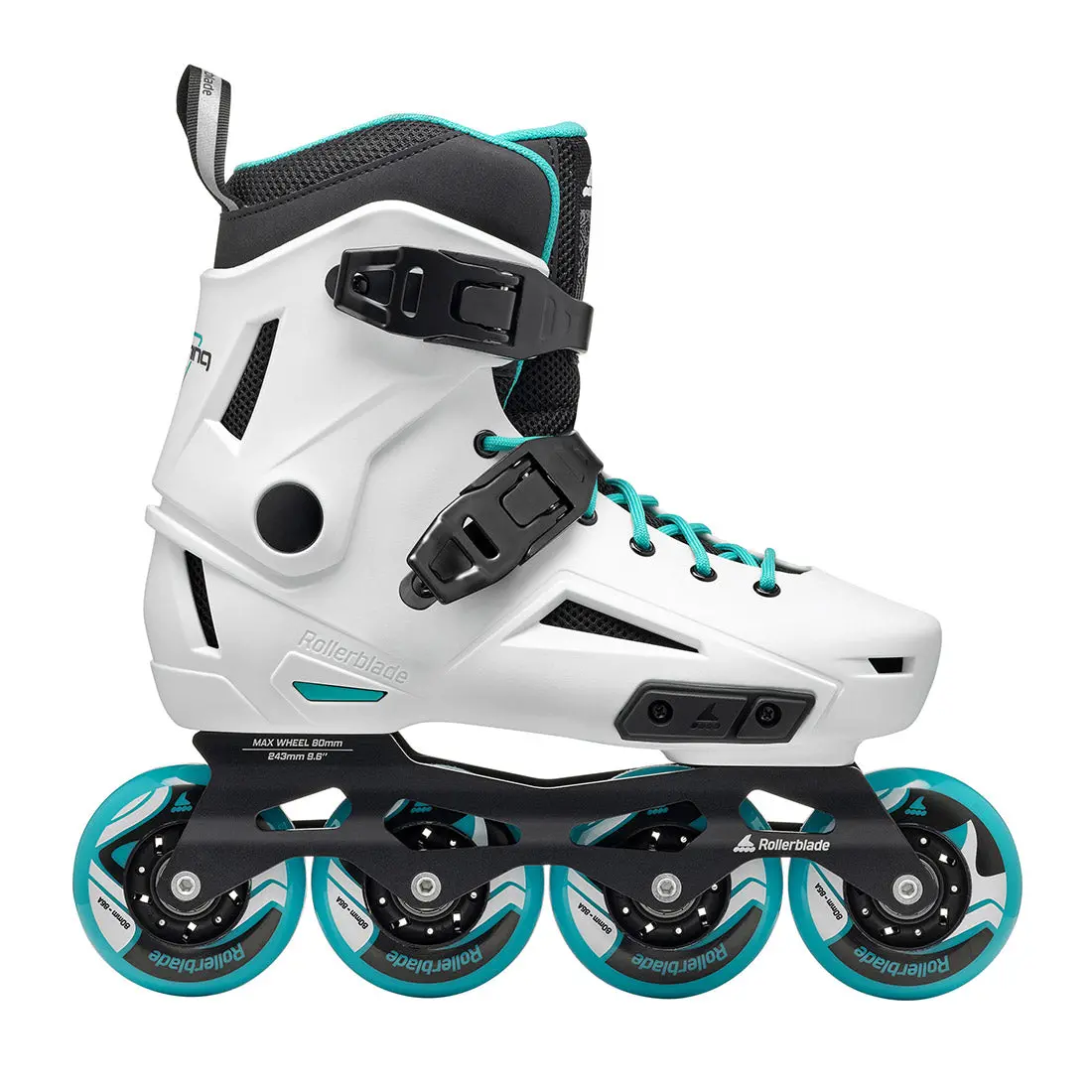Rollerblade Lightning W - White/Aqua 1