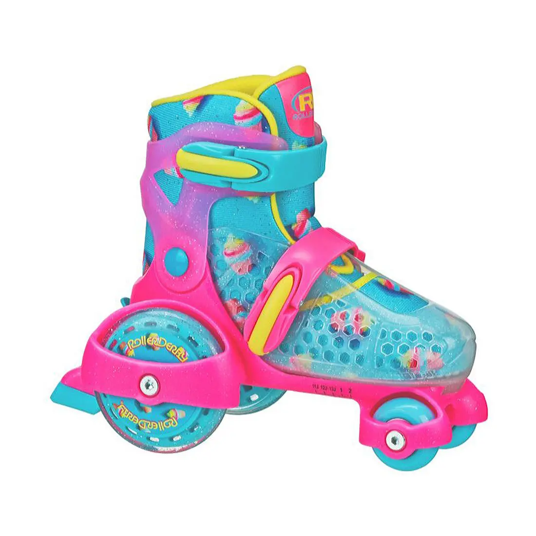 Rds Fun Roll Adjustable Skates - Ice Cream 1