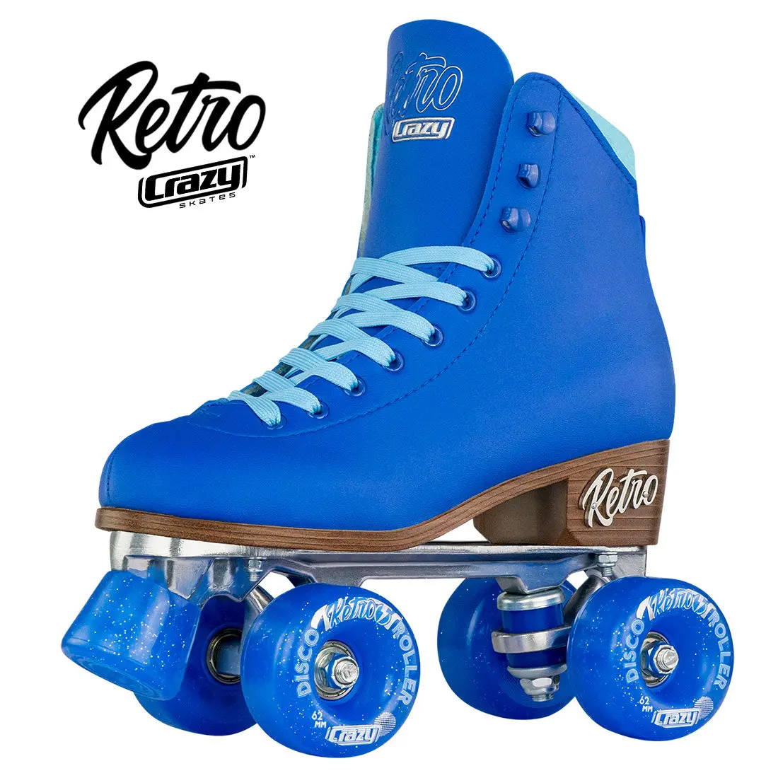 Crazy Retro Roller Blue - Adult 1