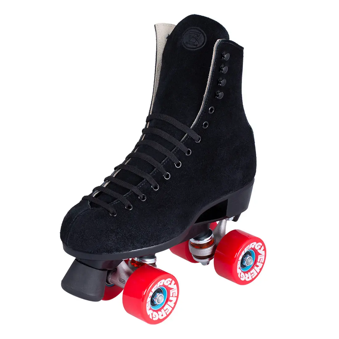 Riedell Zone 135 Energy Black W/ Bolt-On Toe Stops 1