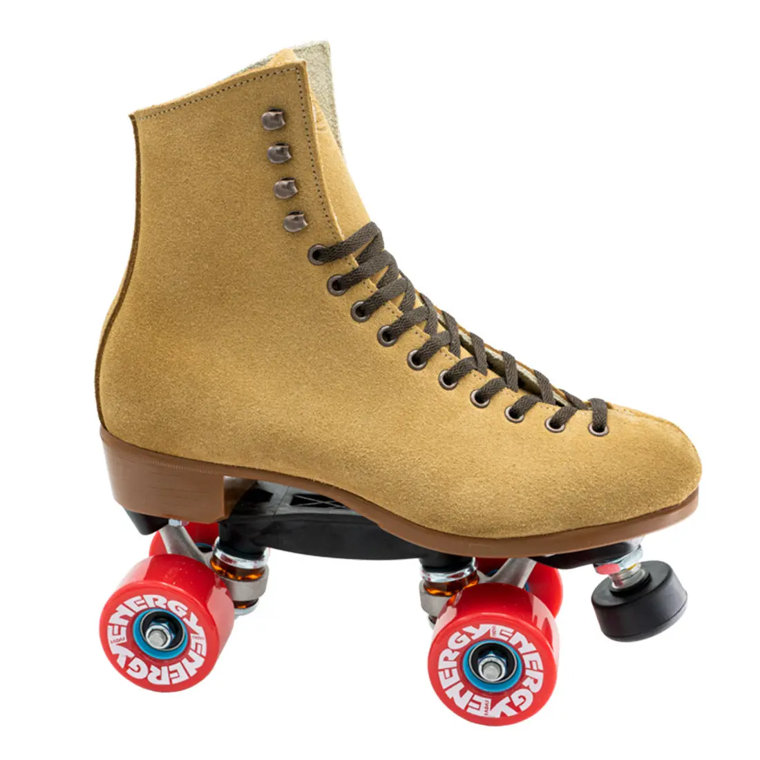 Riedell Zone 135 Energy Tan W/ Adjustable Toe Stops 1
