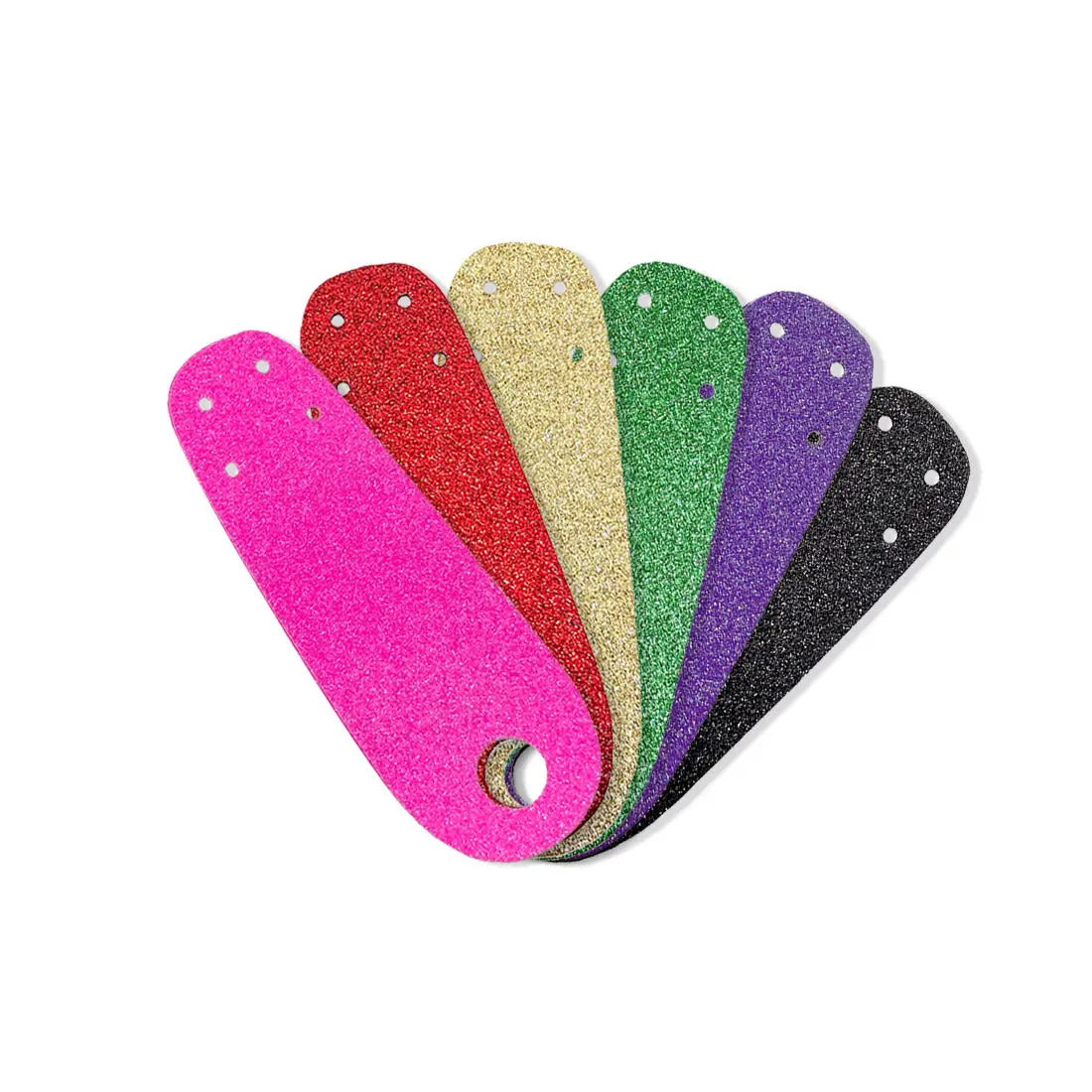 Rollerstuff  Flat Toe Guards - Glitter 1