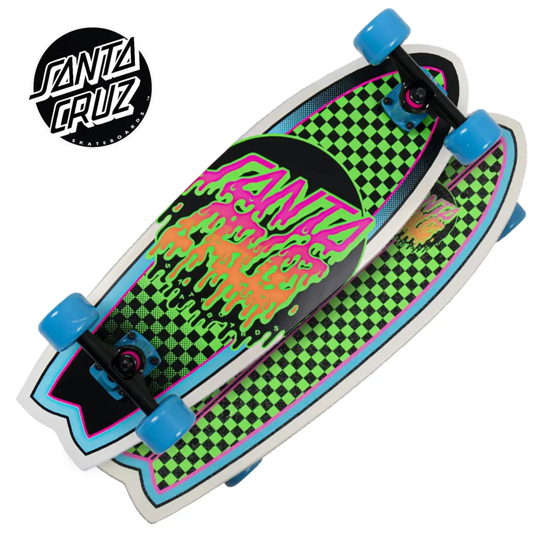 Santa Cruz Rad Dot 27.7 Shark Cruzer Complete 1