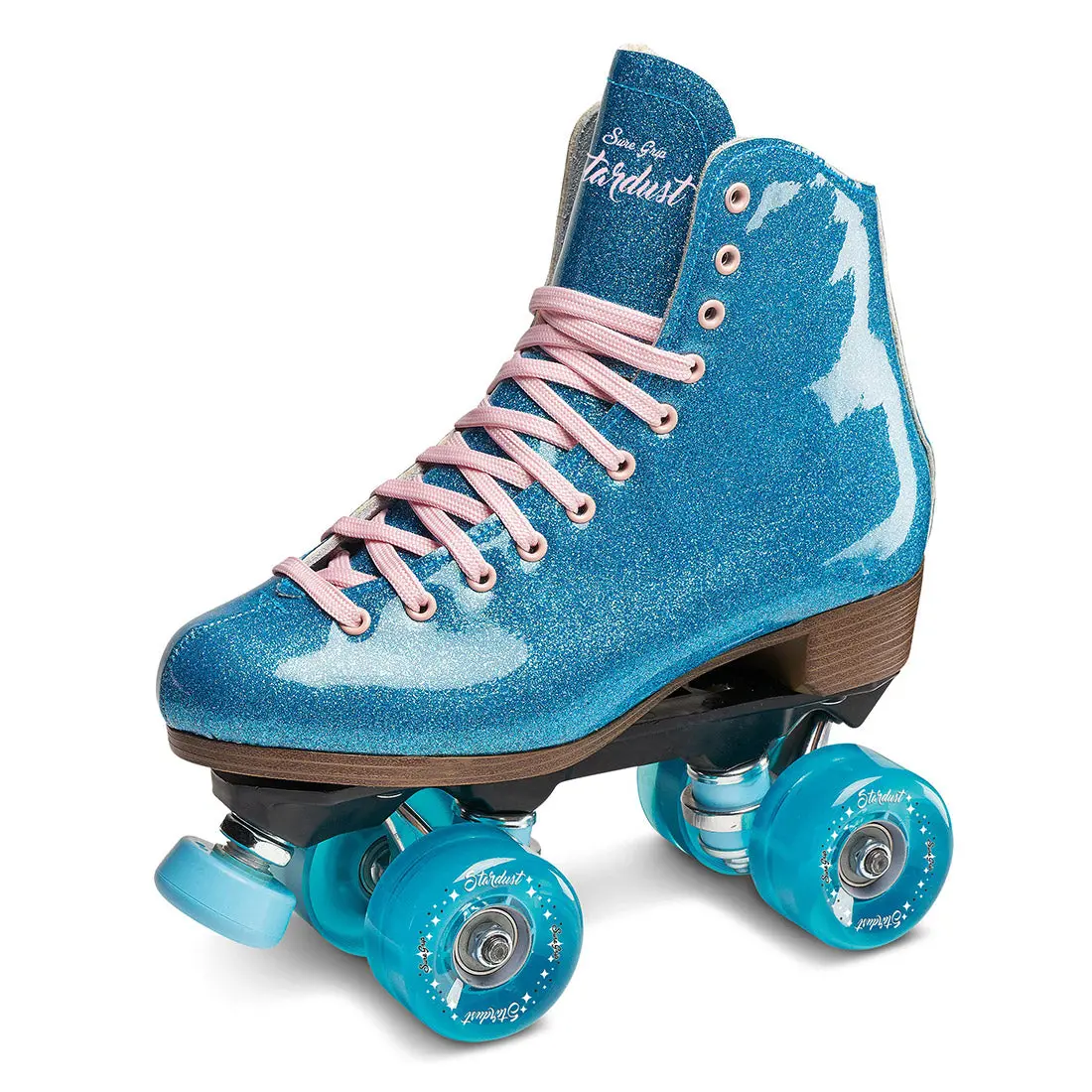Sure-Grip Stardust Glitter Skates - Blue 1