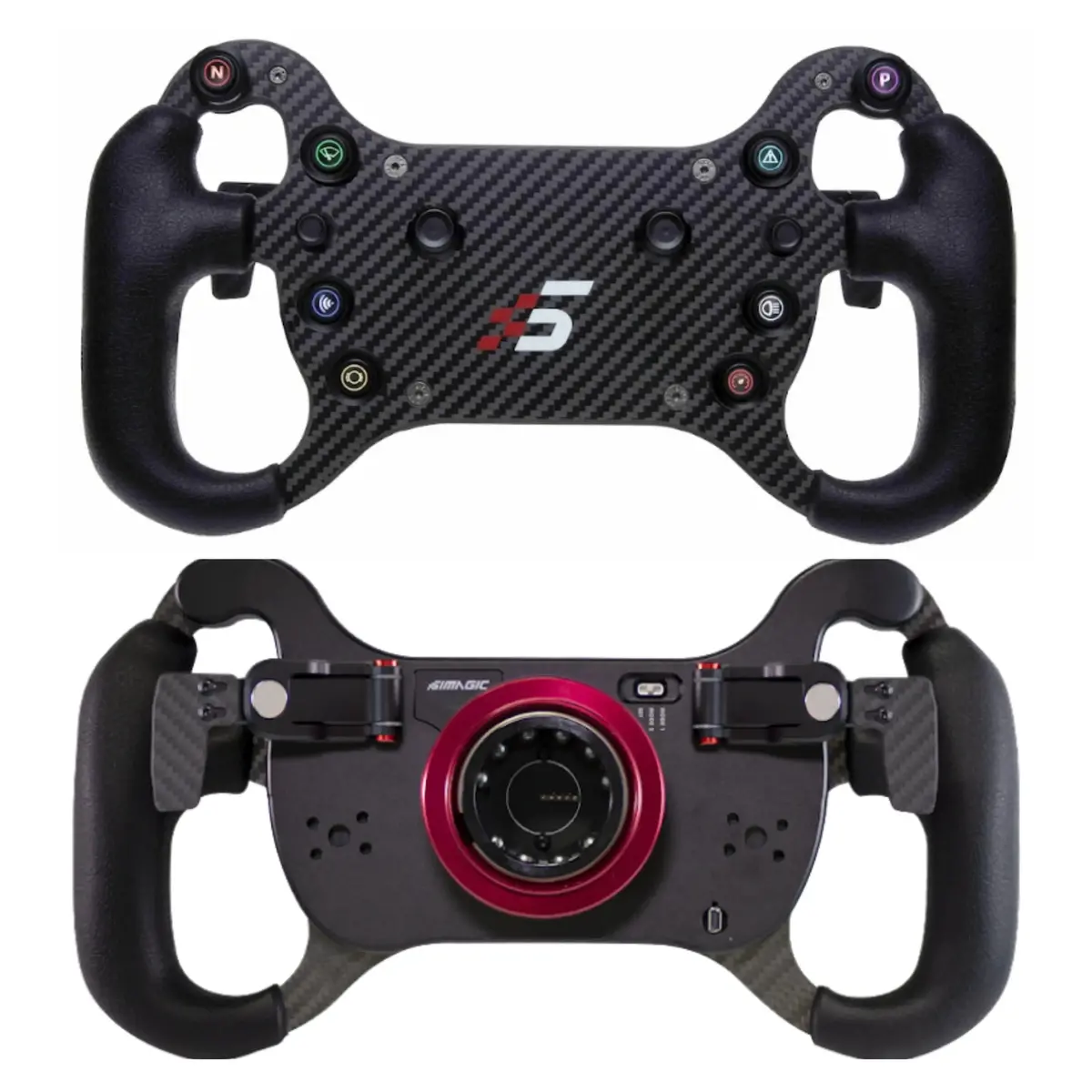 Simagic Gt4 Carbon Fiber Wheel Rim 1