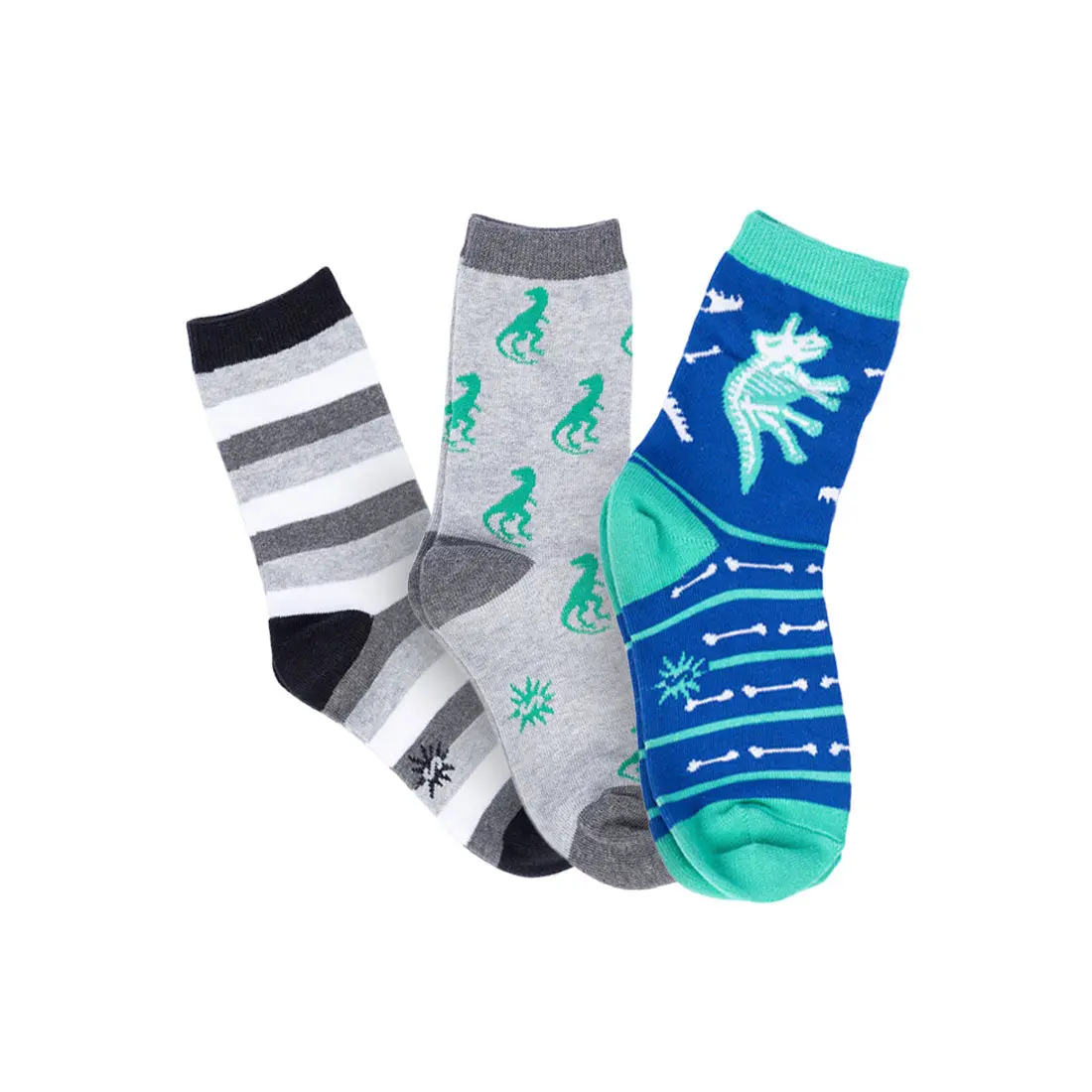 Sock It To Me - Kids Crew 3Pk - Arch-Eology 1