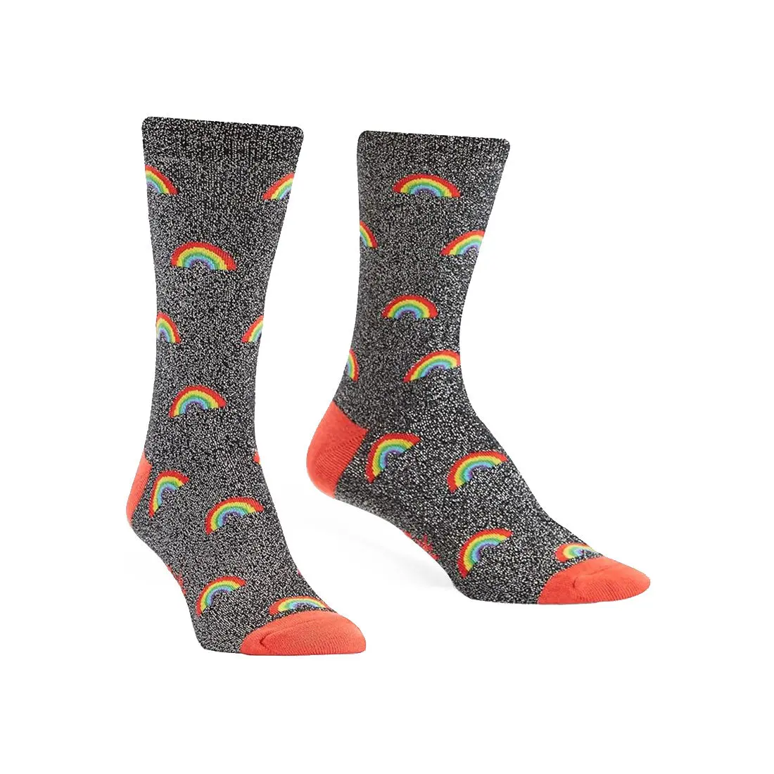 Sock It To Me - Adult Crew - Glitter Over The Rainbow 1