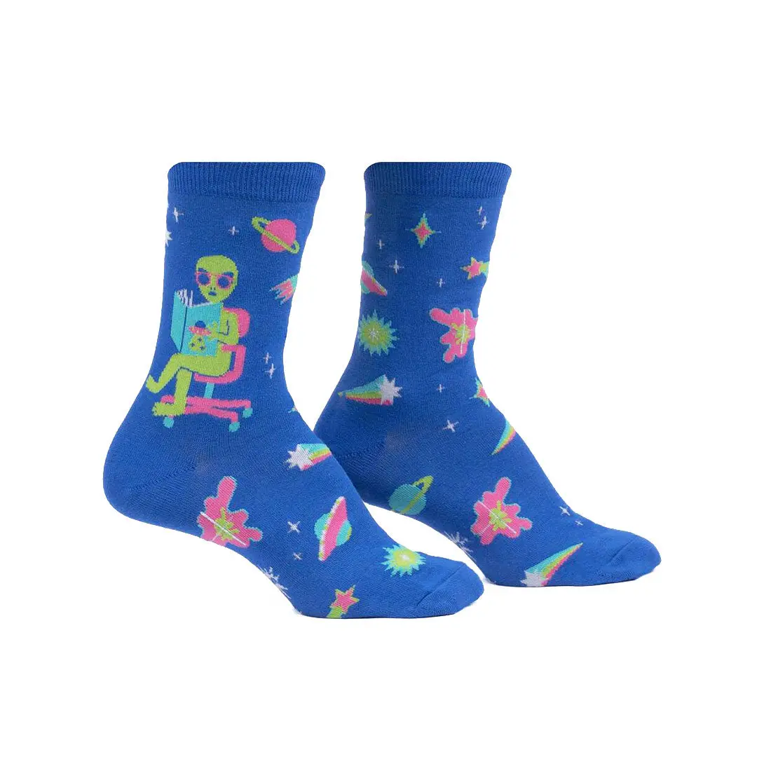 Sock It To Me - Adult Crew - Intergalactic Reading List 1