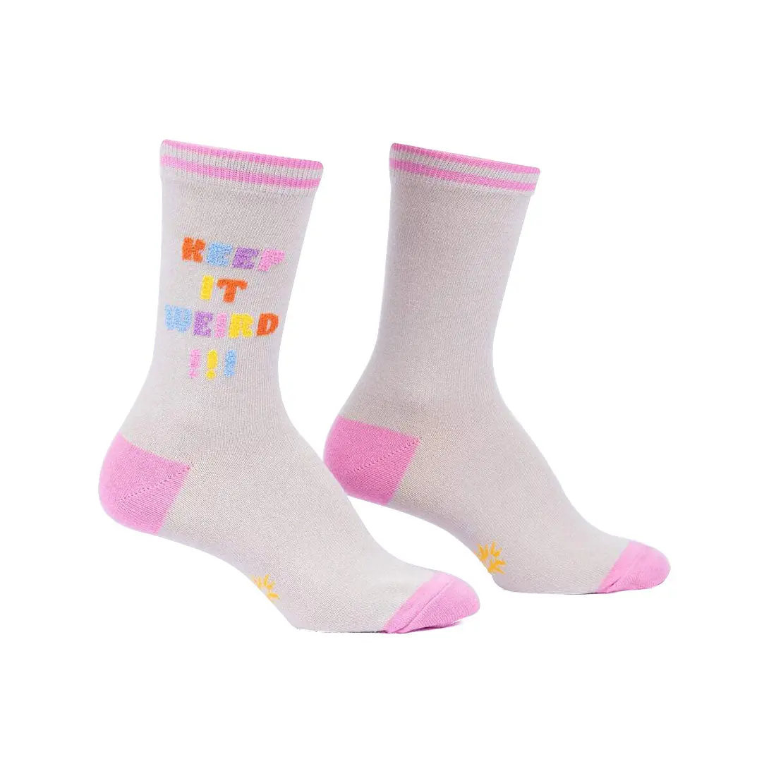 Sock It To Me - Adult Crew - Keep It Weird! 1