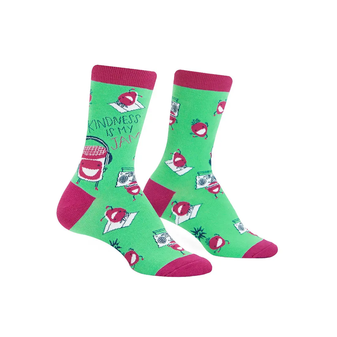 Sock It To Me - Adult Crew - Kindness Is My Jam 1