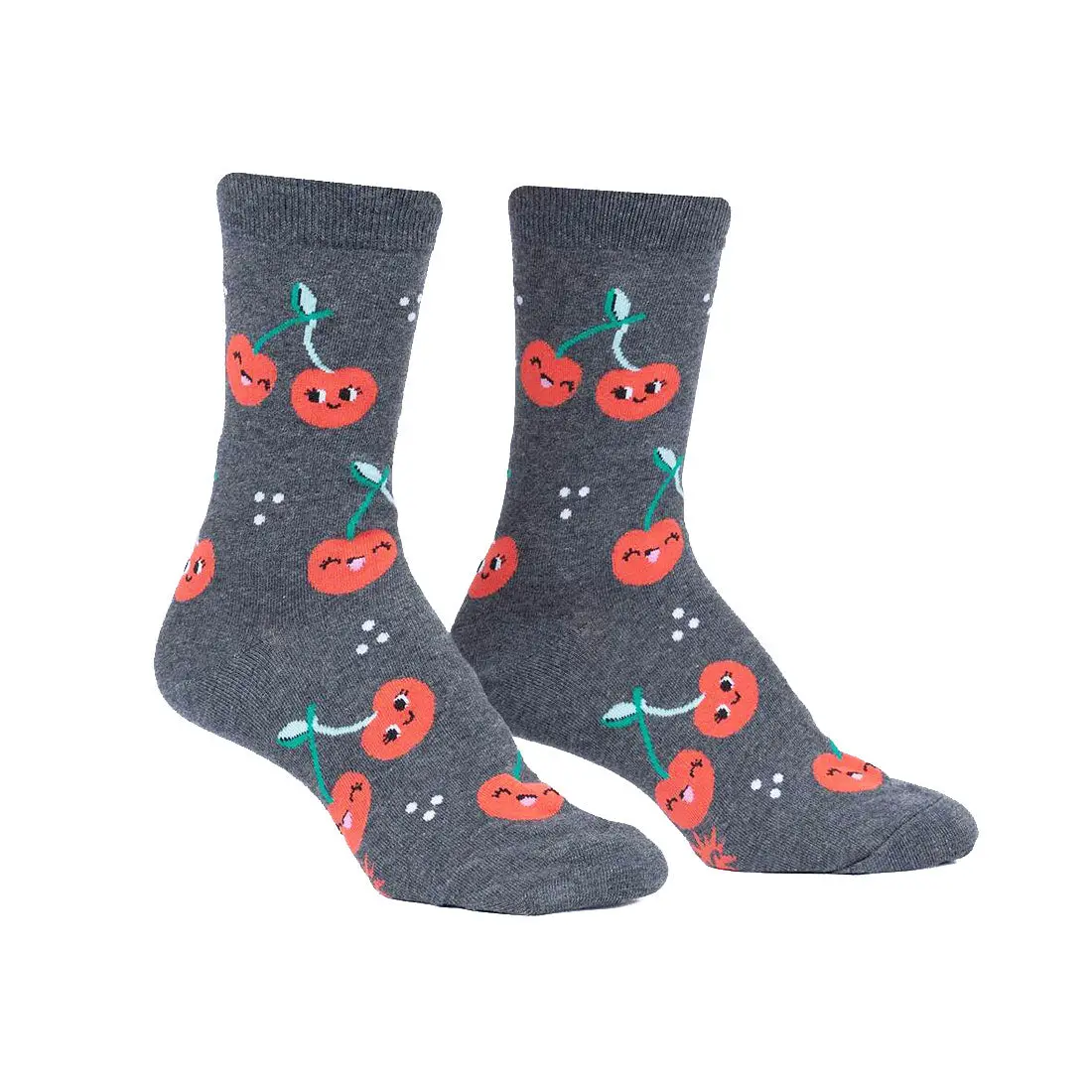 Sock It To Me - Adult Crew - Mon Cherry 1