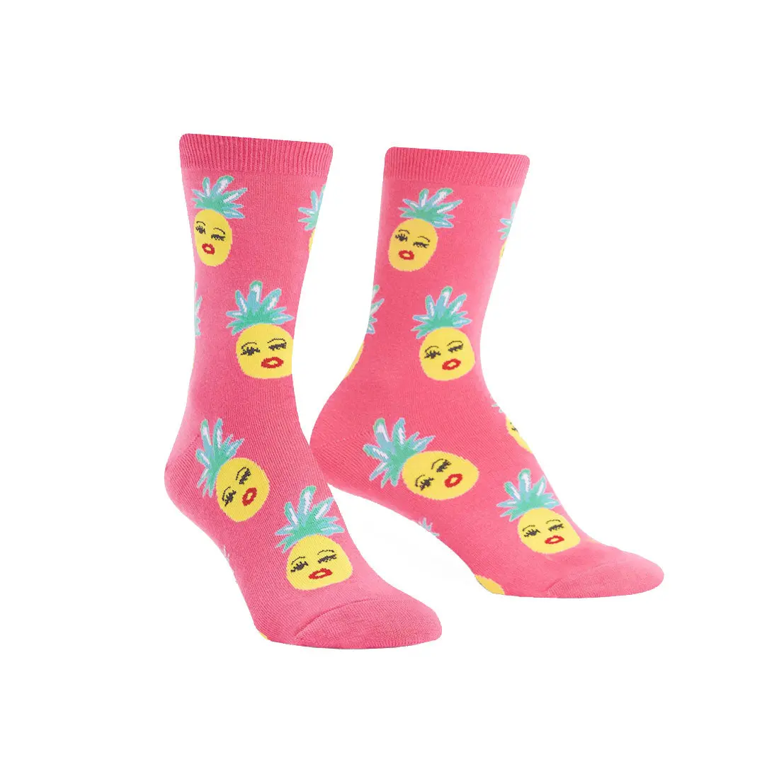 Sock It To Me - Adult Crew - Sassy Pineapples 1