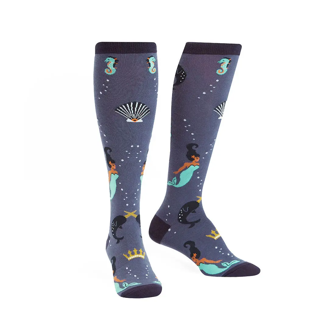 Sock It To Me - Knee High - Deep Sea Queen 1