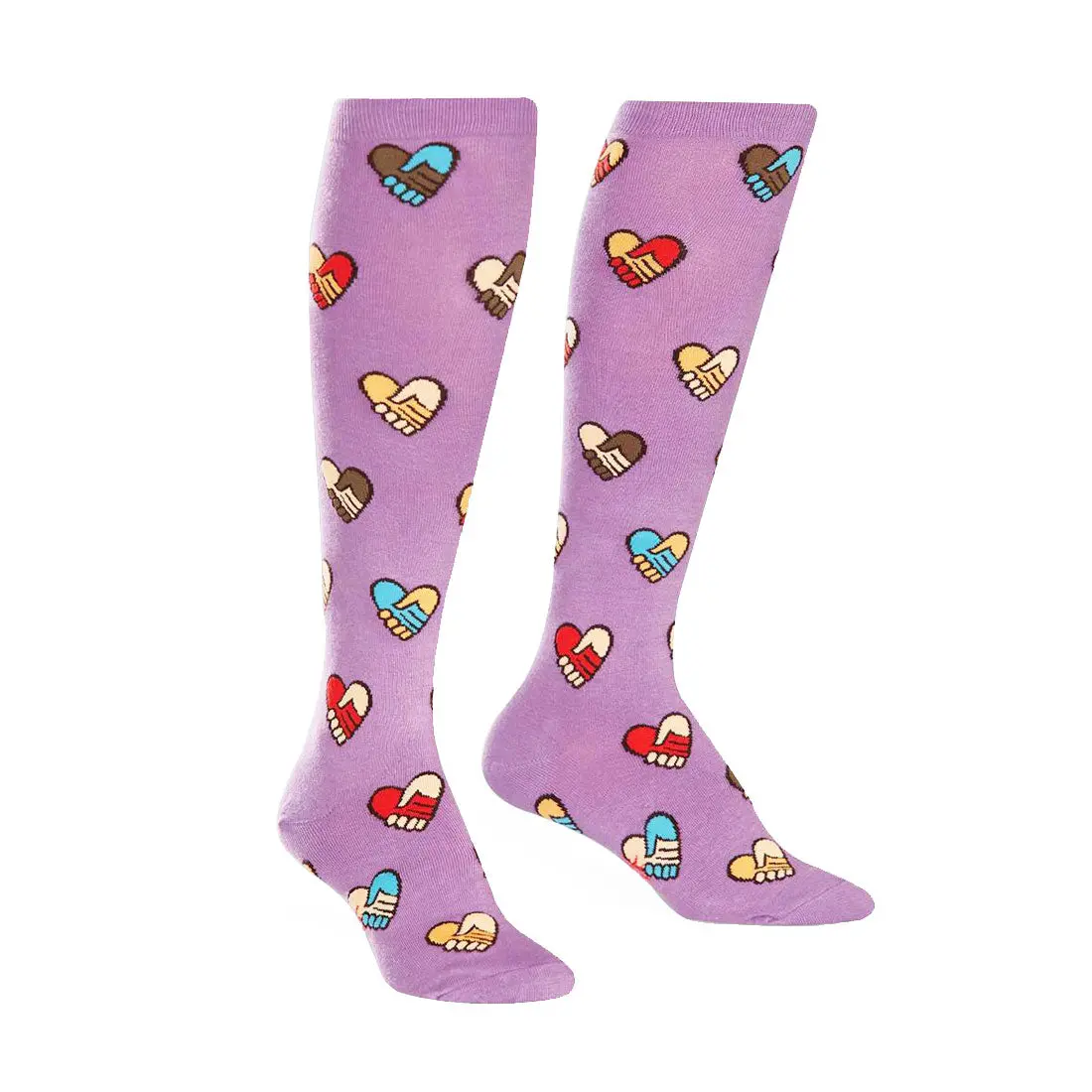 Sock It To Me - Knee High - Hands Across Calves 1