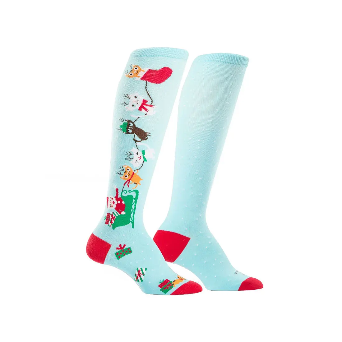 Sock It To Me - Knee High - Jingle Cats 1