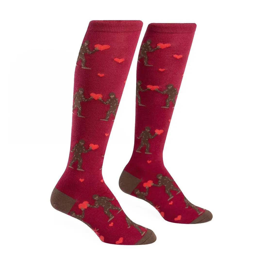 Sock It To Me - Knee High - Sasquatch Valentine 1