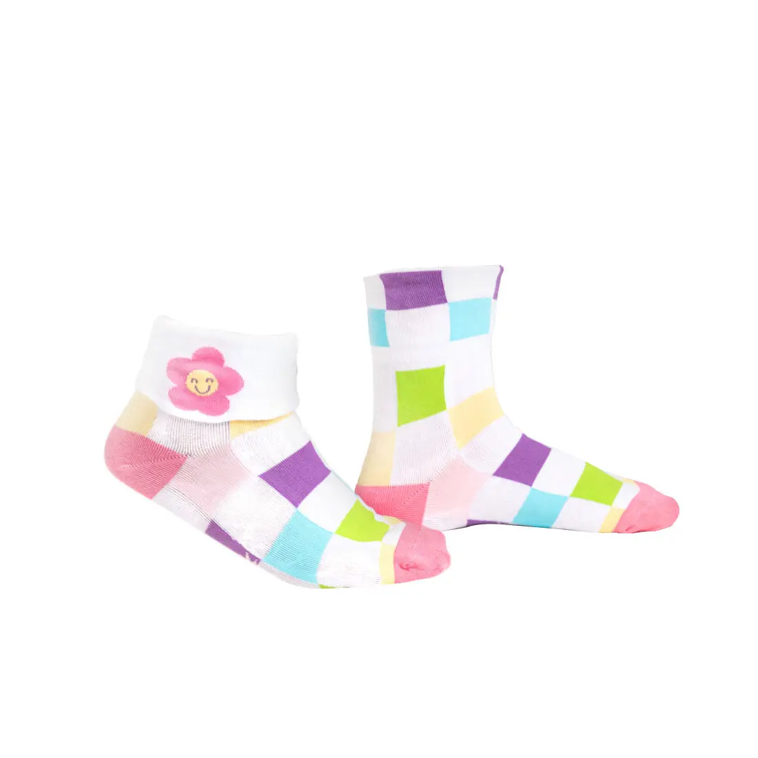 Sock It To Me - Turn Cuff Crew - Check You Out 1
