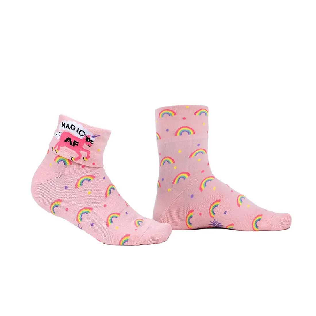 Sock It To Me - Turn Cuff Crew - Magic Af 1