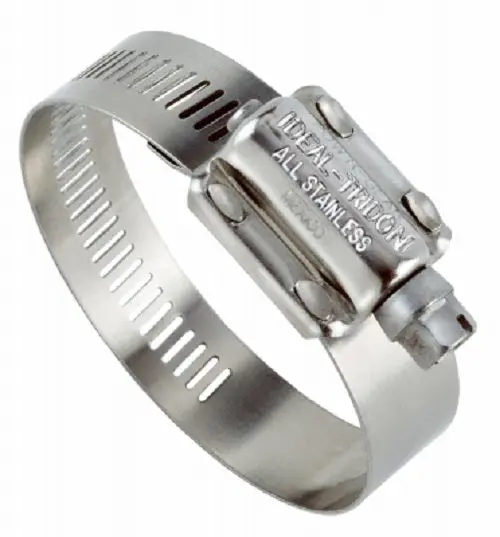 Ideal 6X30053 2" - 4-1/8" Heavy Duty Stainless Steel Hose Clamp - Quantity Of 20 1