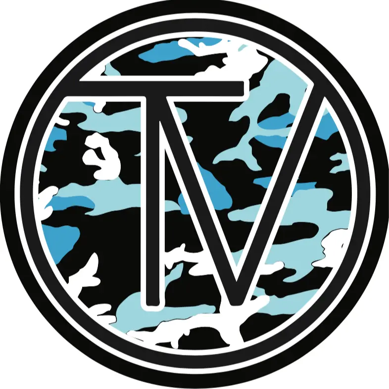 Tv Circle Camo Sticker 1