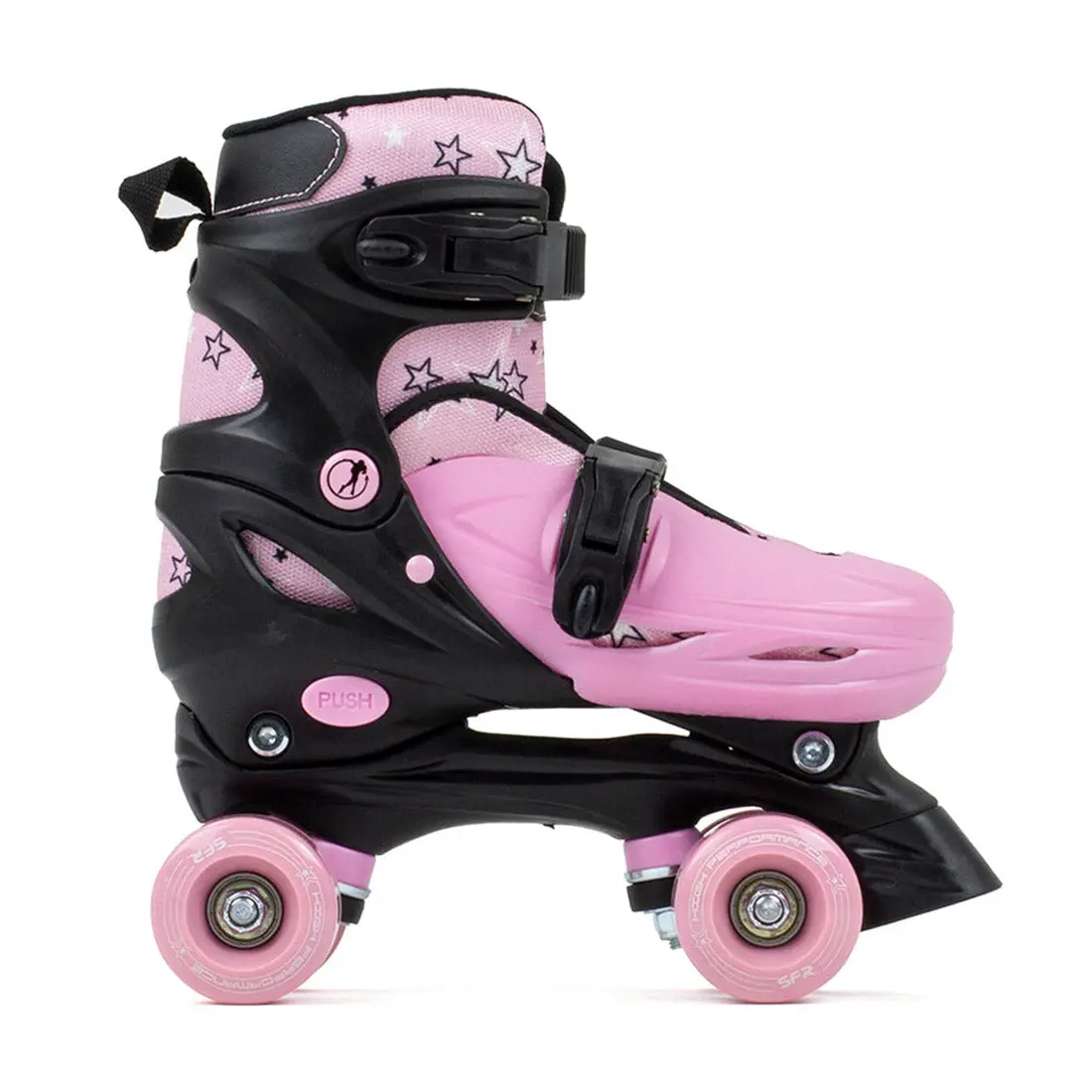 Sfr Nebula Adjustable Skate - Black/Pink 1