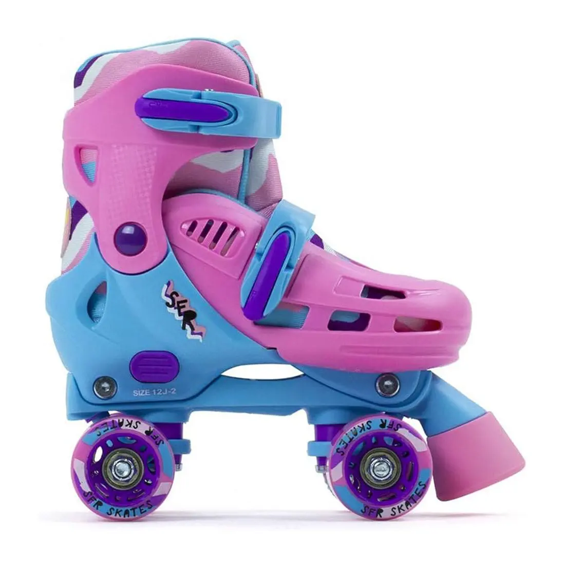 Sfr Hurricane Iii Skates - Pink/Blue 1