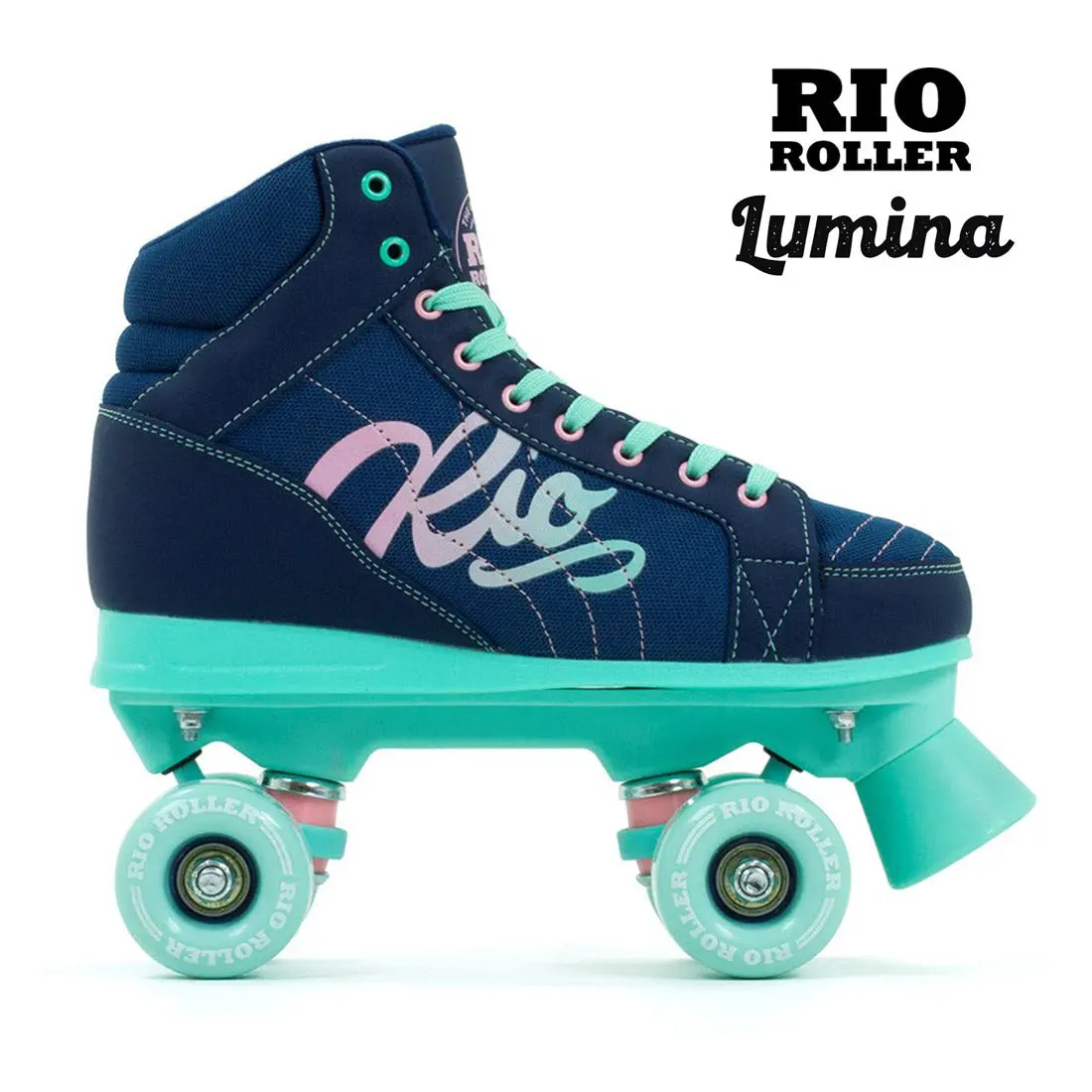 Rio Roller Lumina - Navy/Green 1
